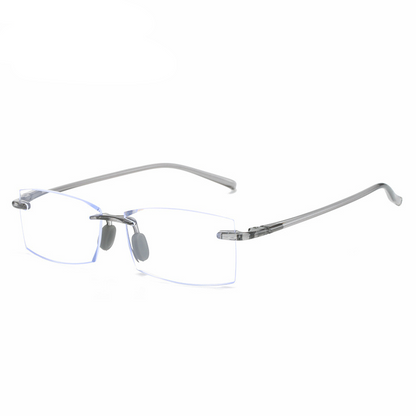Hd square anti-blue light reading glasses
