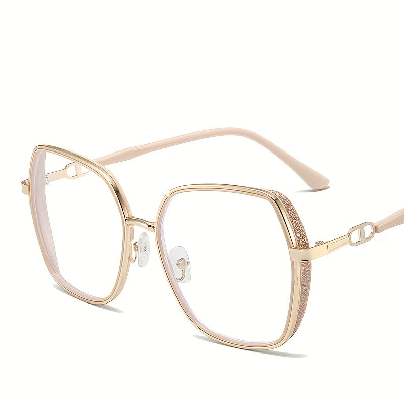 Glitter anti-blue light glasses