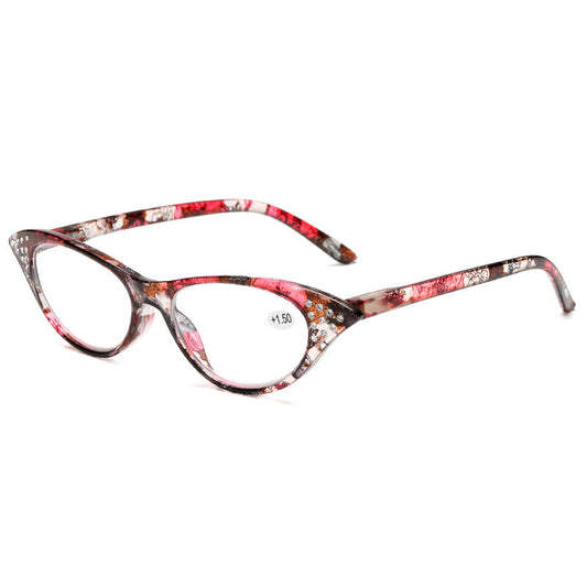 Cat-eye anti-blue light presbyopic glasses