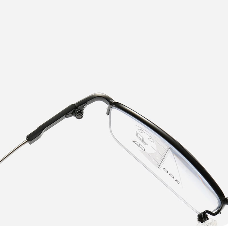 Progressive multi-focal anti-blue light glasses