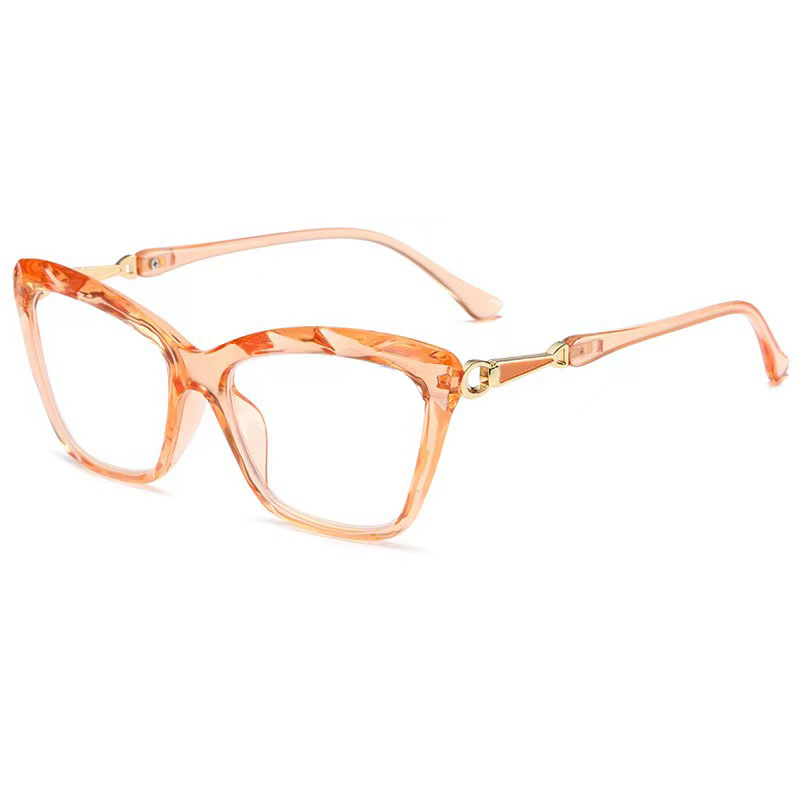 Retro cat eye anti-blue light reading glasses