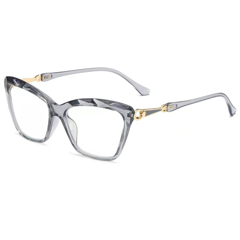 Retro cat eye anti-blue light reading glasses