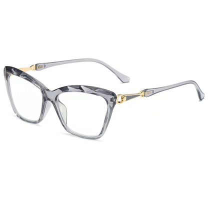 Retro cat eye anti-blue light reading glasses