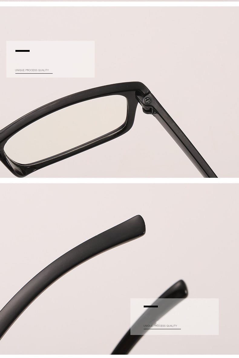 Anti-blue light portable folding reading glasses