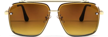 Fashion Square Pilot Sunglasses