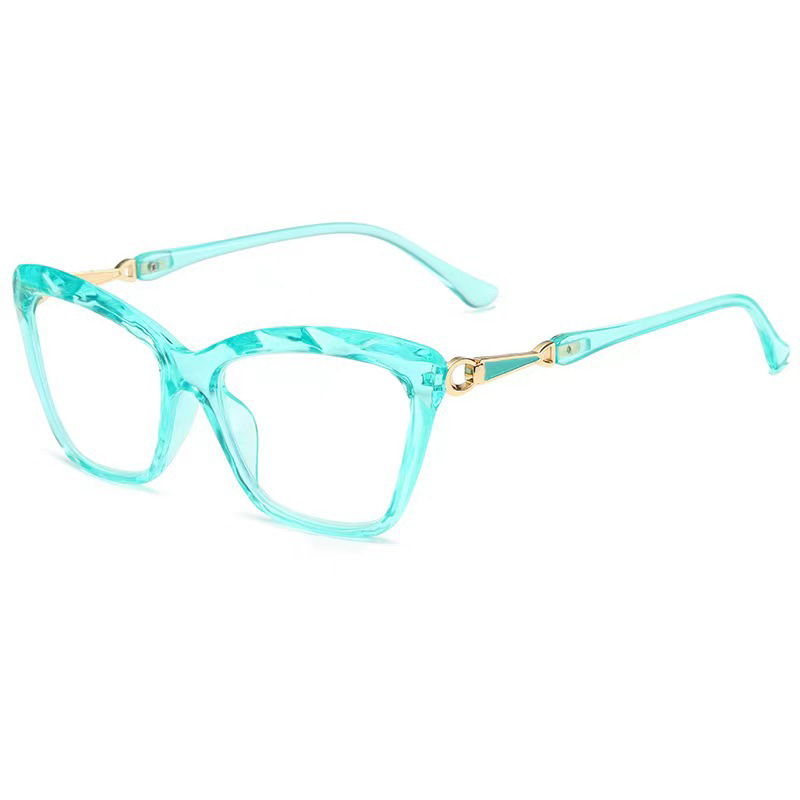 Retro cat eye anti-blue light reading glasses