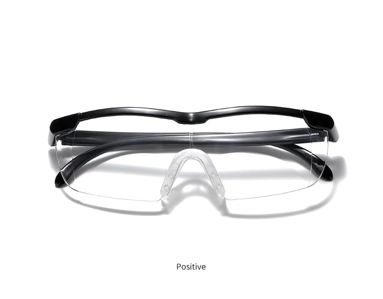Dual focus reading glasses