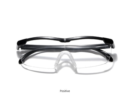 Dual focus reading glasses