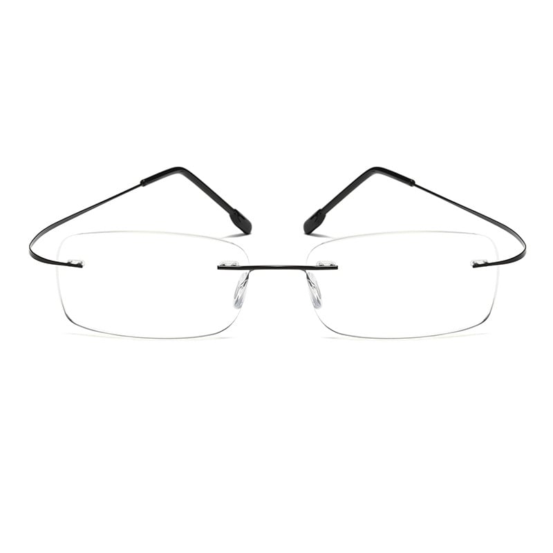 Titanium anti-blue light presbyopia glasses