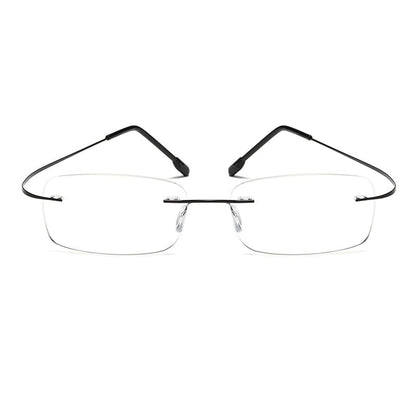 Titanium anti-blue light presbyopia glasses