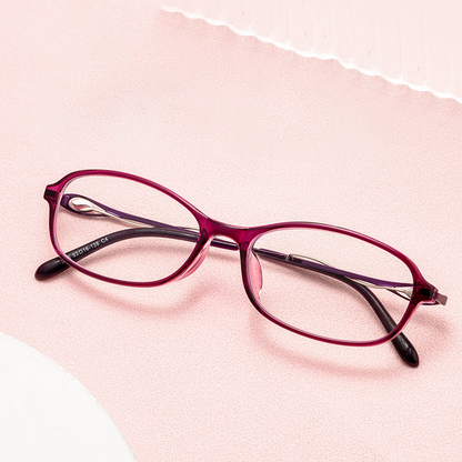 Diamond-encrusted anti-blue light reading glasses
