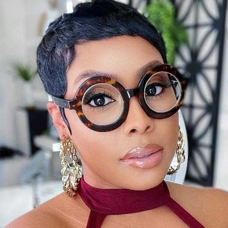 Round Anti Blue Light Blocking Glasses