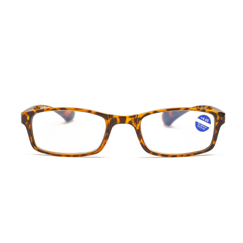 Anti-blue light portable folding reading glasses