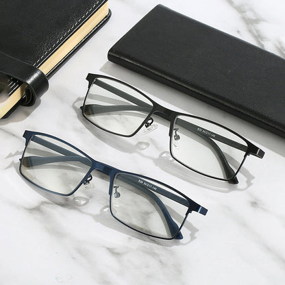 Changing anti-blue light reading glasses