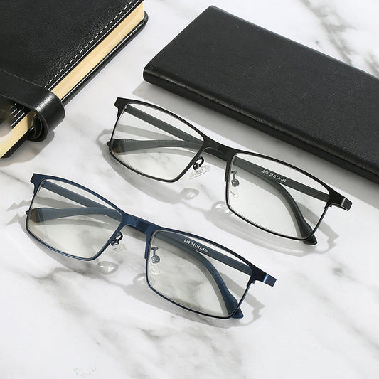 Changing anti-blue light reading glasses