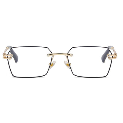 Frameless anti-blue light reading glasses