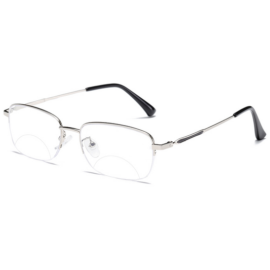 Bifocal reading glasses