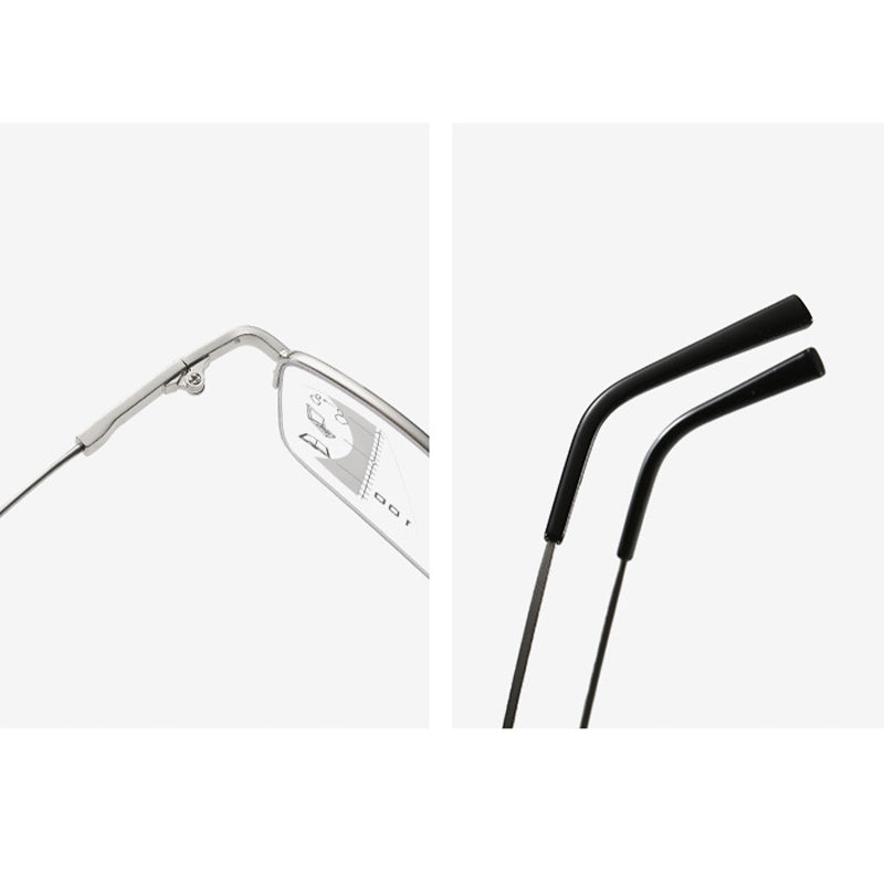 Ring focus progressive multi-focal reading glasses