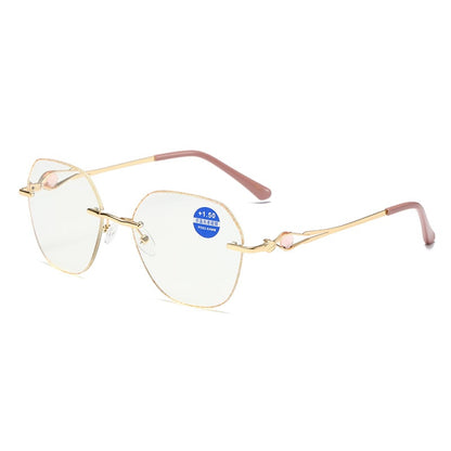 Anti-blue light presbyopia glasses