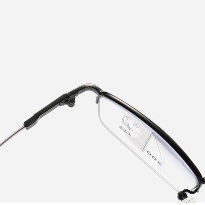 Anti-blue light presbyopic glasses