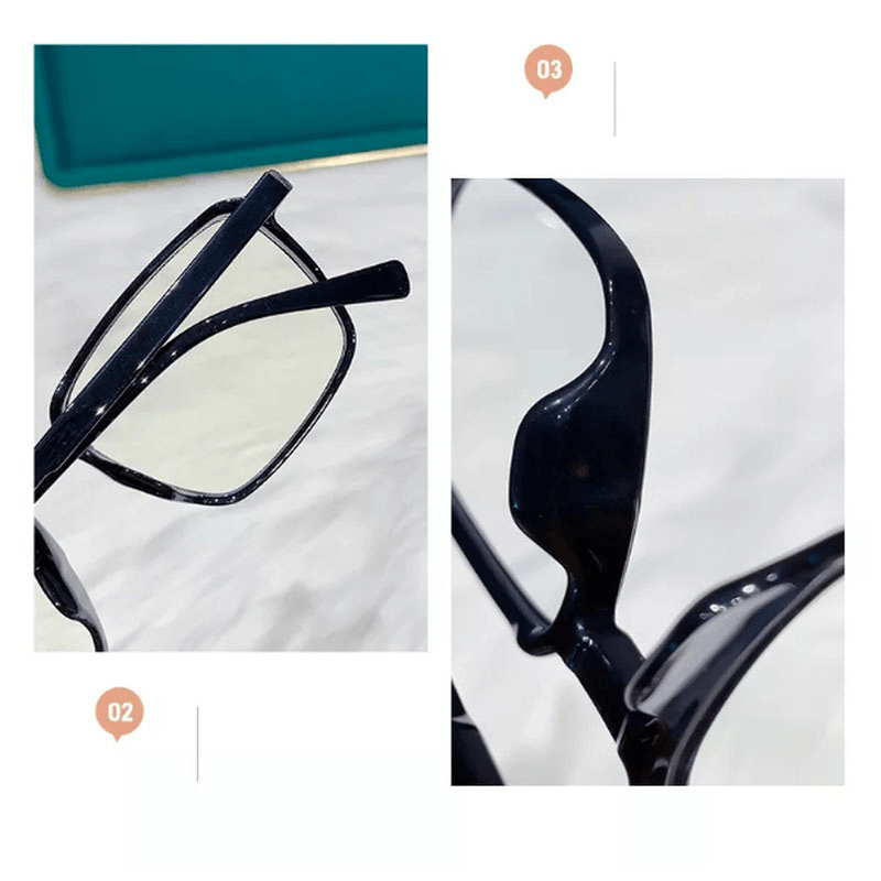 Retro small square reading glasses