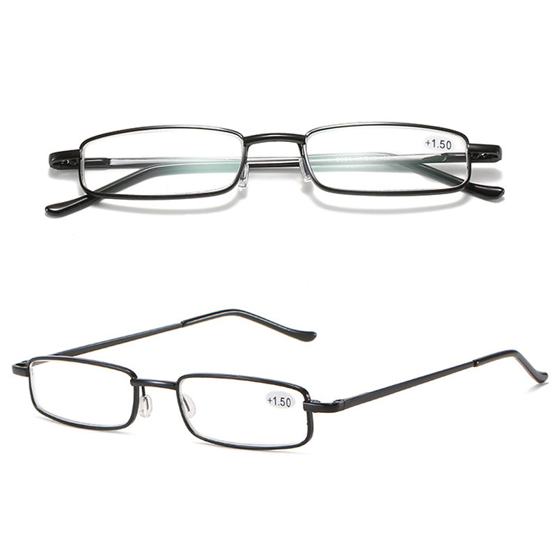 Portable anti-blue light reading glasses