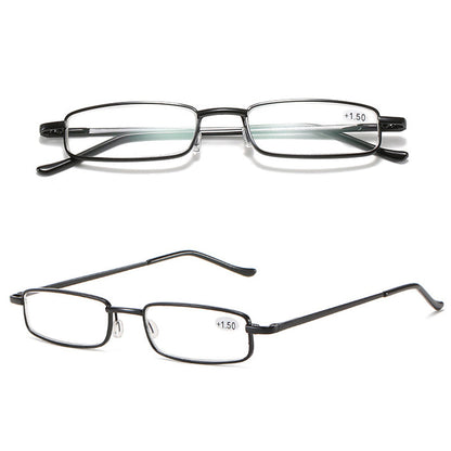 Portable anti-blue light reading glasses