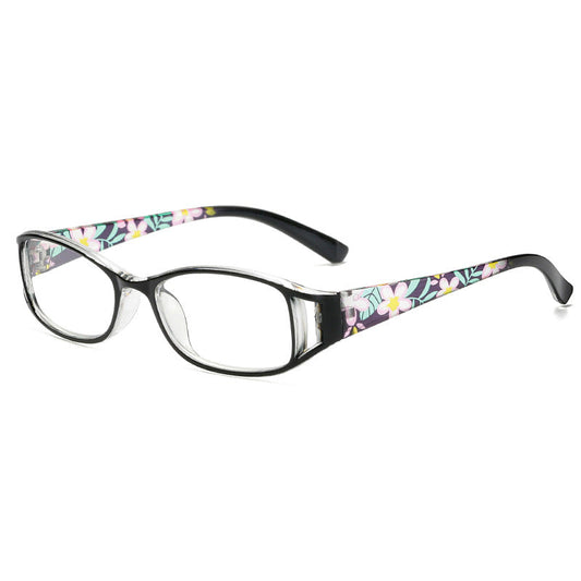 Printed folding anti-blue light reading glasses