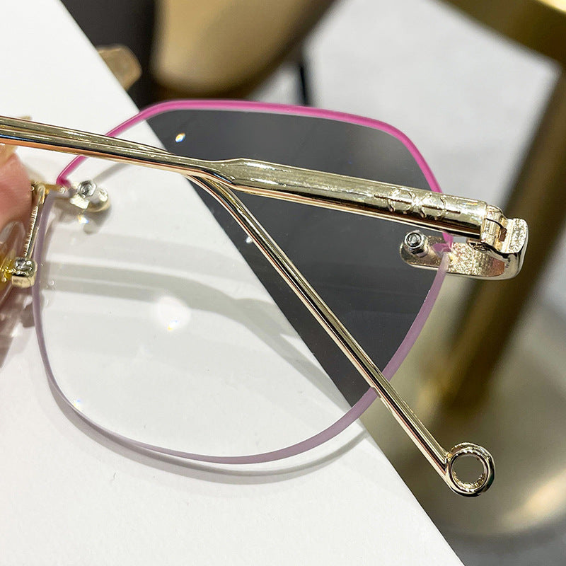 Diamond anti-blue light reading glasses