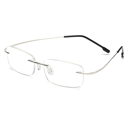 Titanium anti-blue light presbyopia glasses