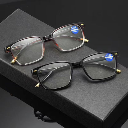 Anti-blue light presbyopia glasses