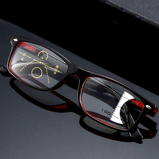 Presbyopic glasses square full frame