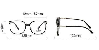 Flash Diamond Square Glasses