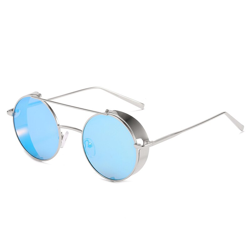 Classic Round Steampunk Sunglasses