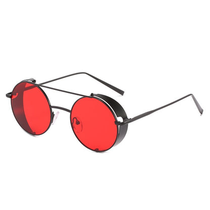 Classic Round Steampunk Sunglasses