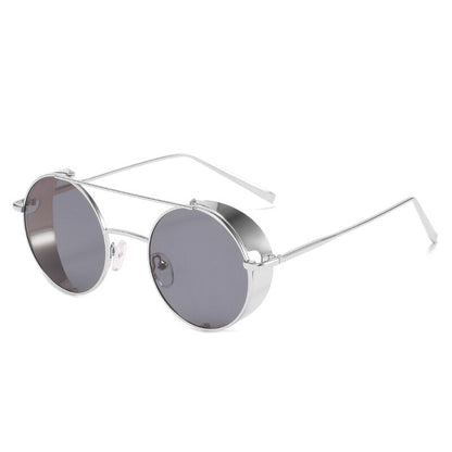 Classic Round Steampunk Sunglasses