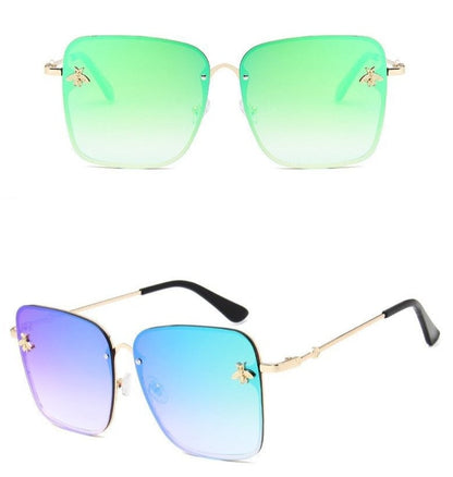 Hot!Square Bee Sunglasses