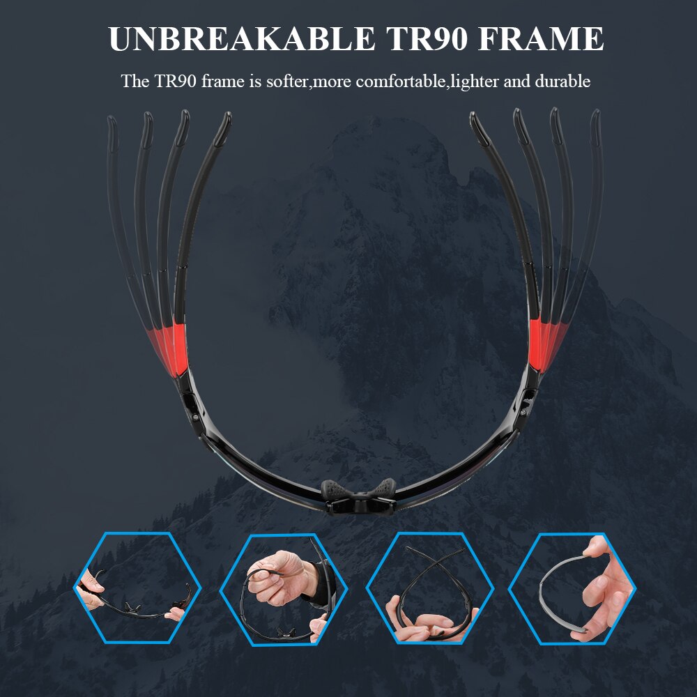 Professional Polarized Bike Goggles