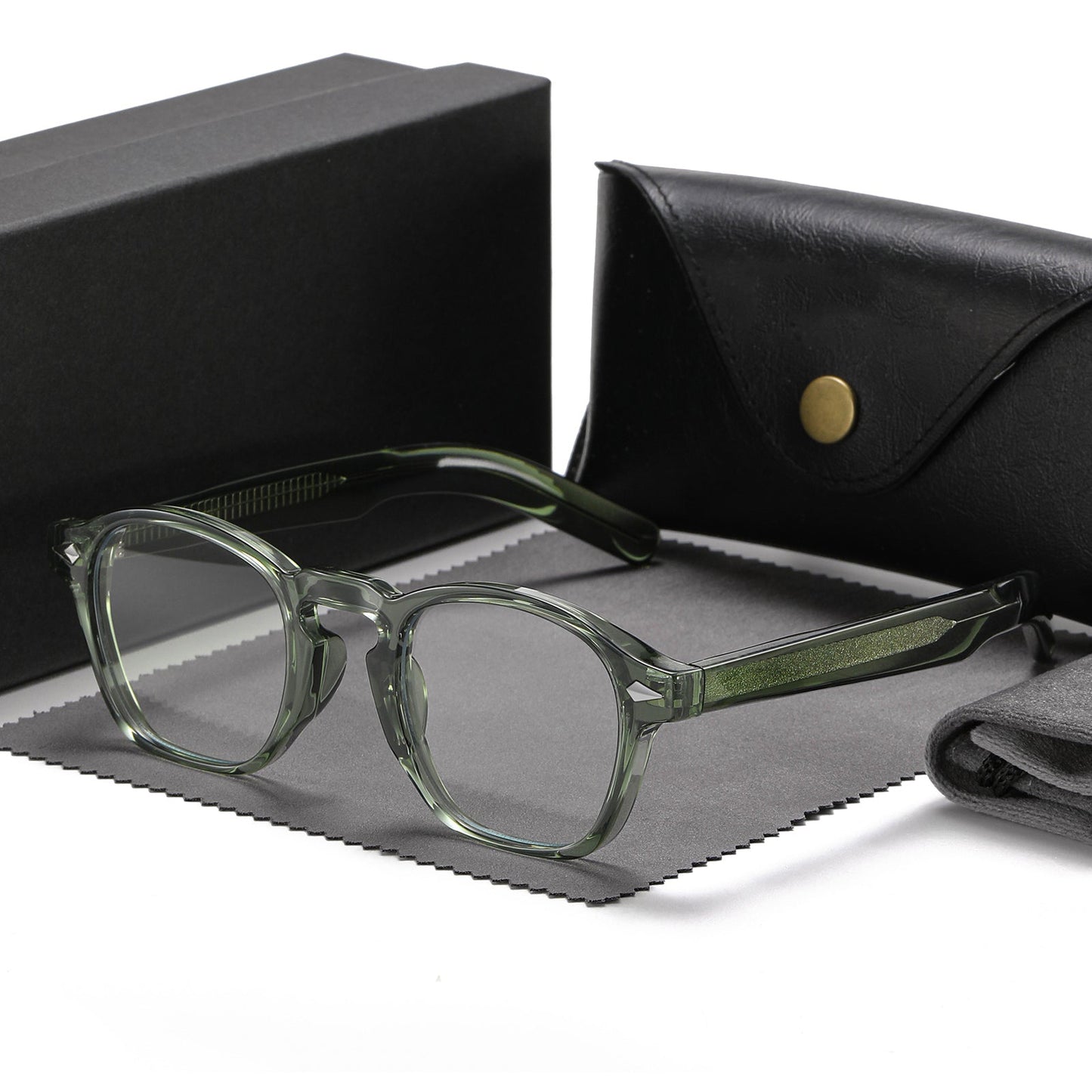 Boston Retro Acetate Glasses Frame