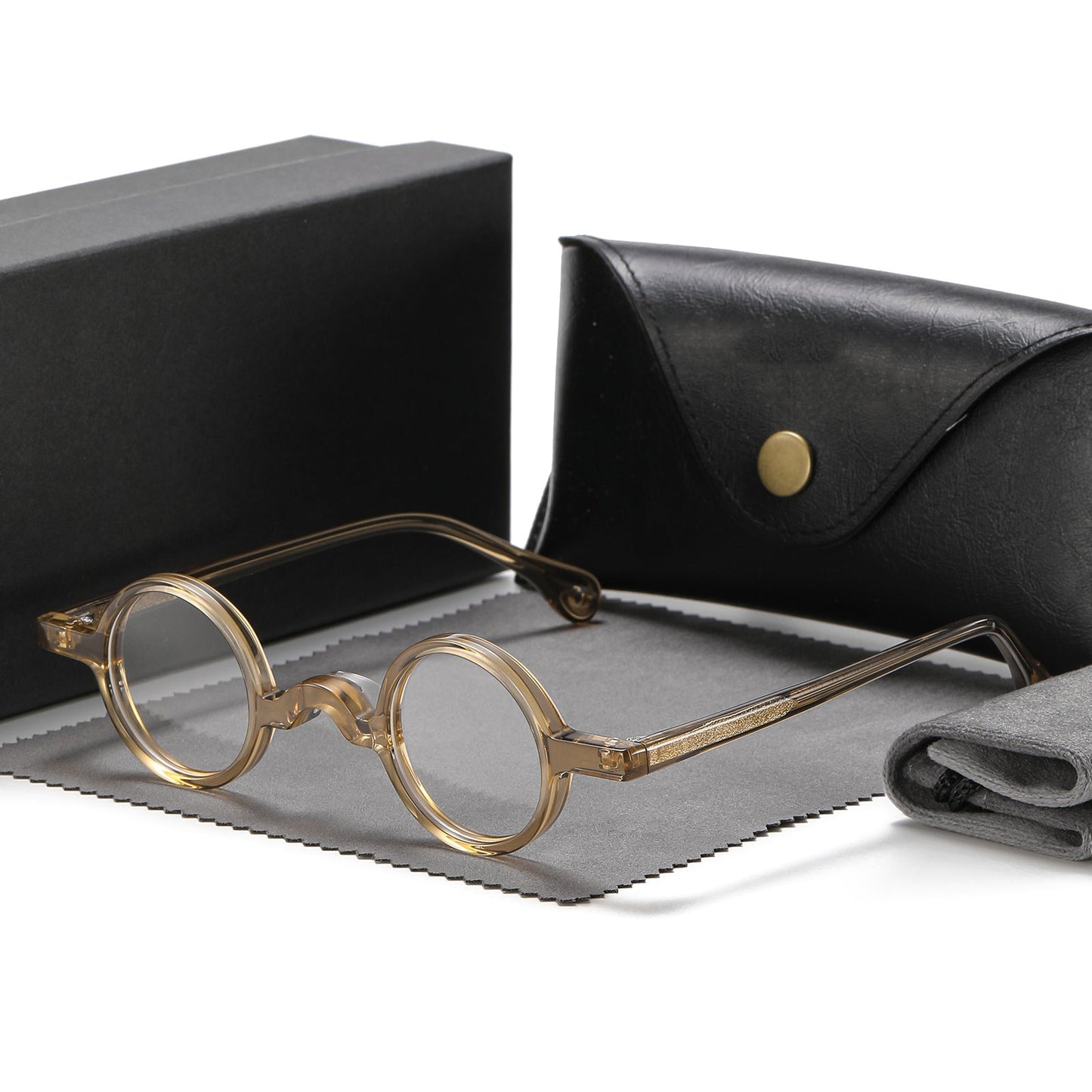 Jim Small Round Acetate Glasses Frame