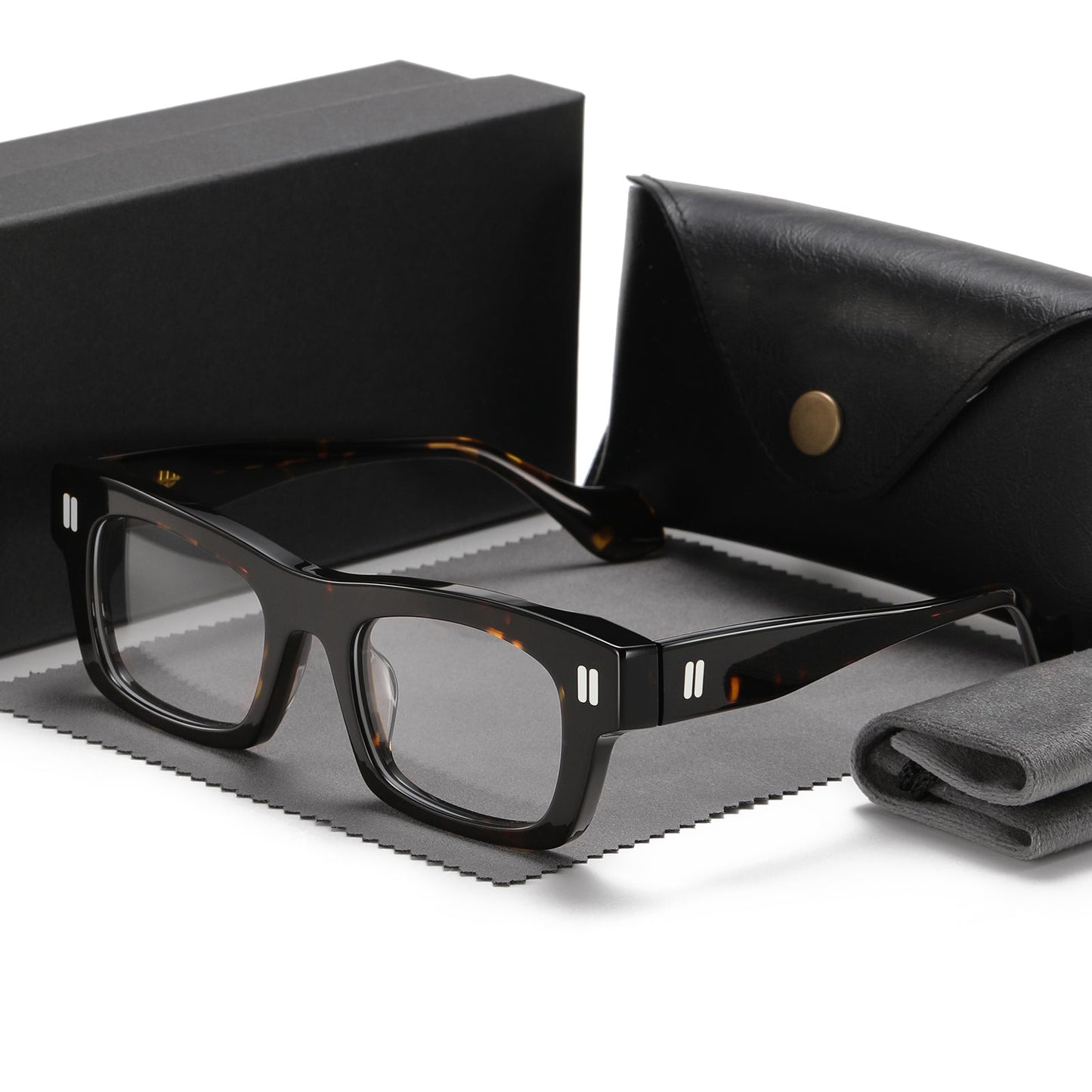 Myrna Acetate Rectangle Glasses Frame