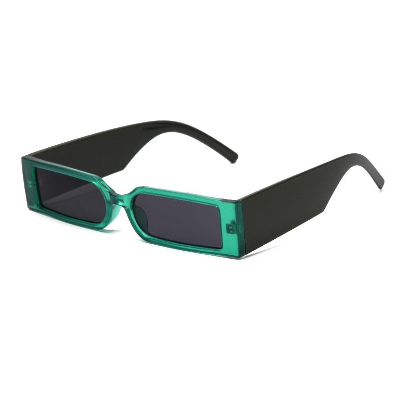 Punk Rectangle Vintage Sunglasses