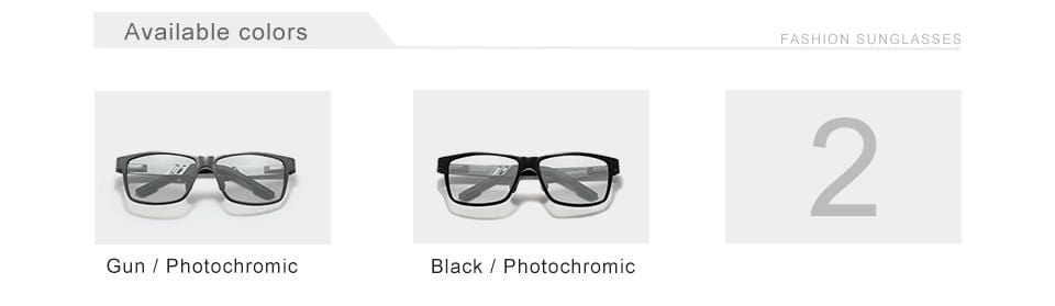 Photochromic Sunglasses