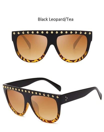 Luxury Oversized diamond sunglasses