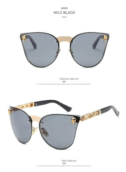 Unisex Cat Eye Sun Glasses