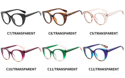 Oversized Cat Eye Optical Glasses