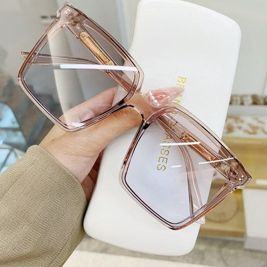 Vintage Square Oversized Sunglasses