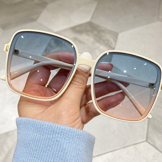 Vintage Square Sun Glasses Classic Eyewear