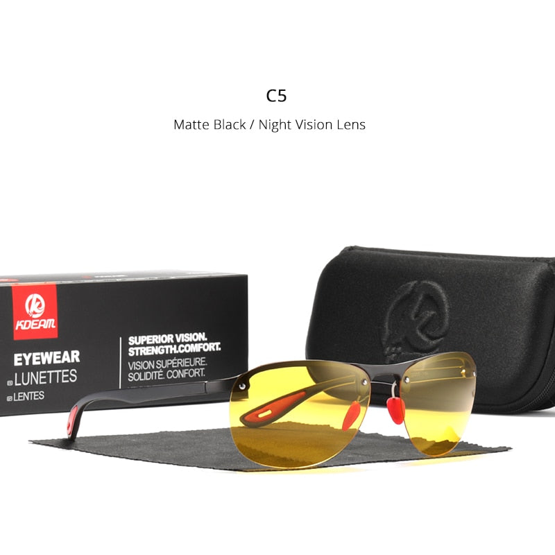 Rimless Oval Men's Sunglasses