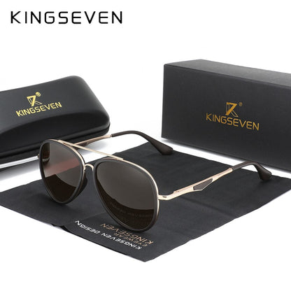 Brand Classic Pilot Polarized Sunglasses